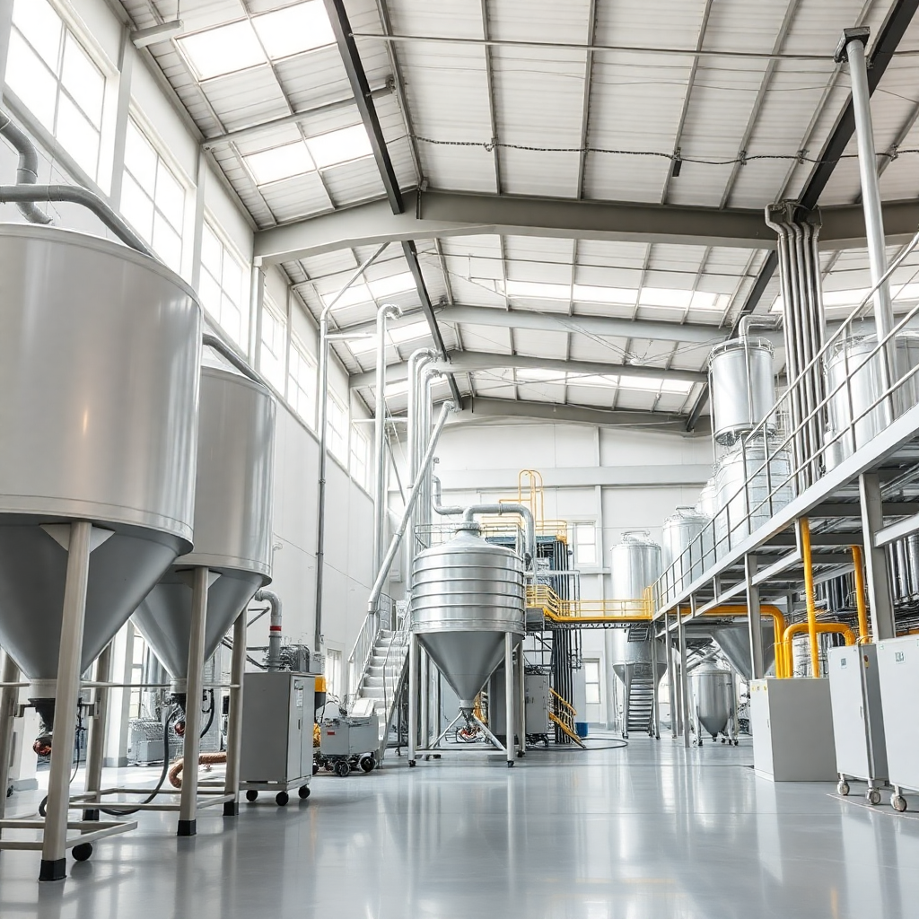 Green agricultural field